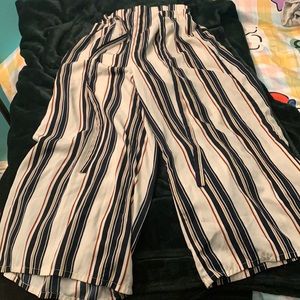 Women’s (Small) Stripped Wide Leg Pants